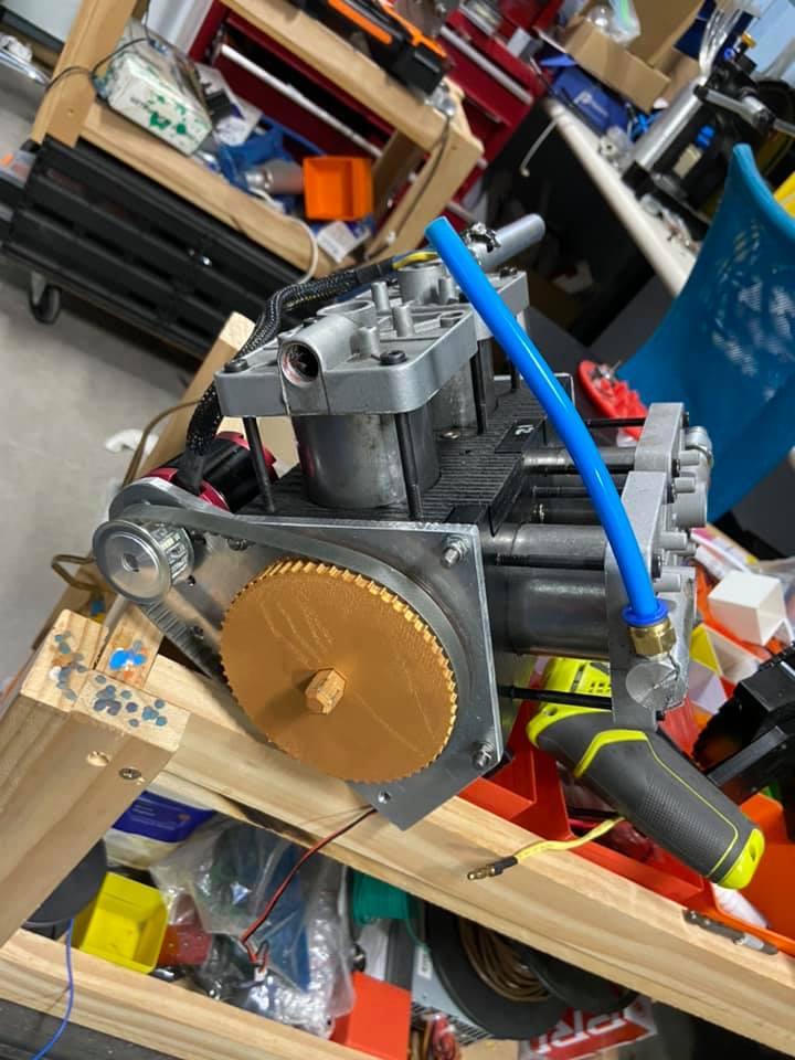 Photo update from the Redback compressor work in May 2021.
