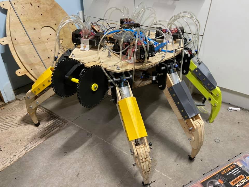 Photo-only update from the Redback compressor work in late May 2021.