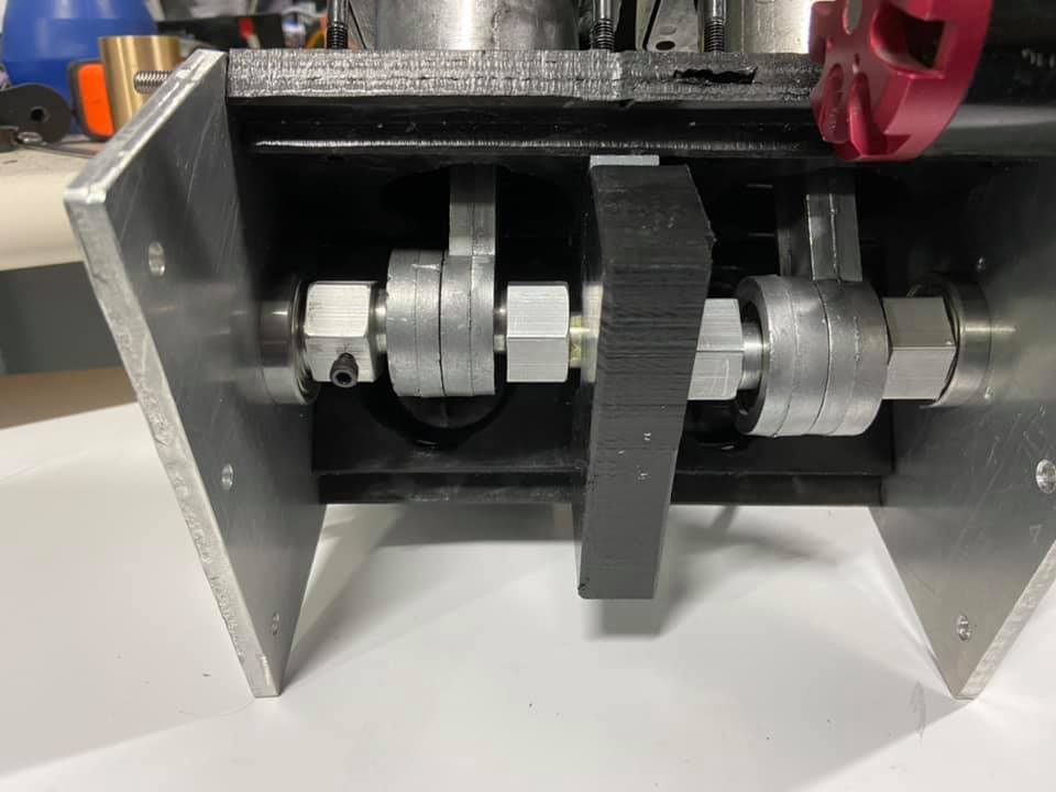 Second view of the Redback compressor cam revision.