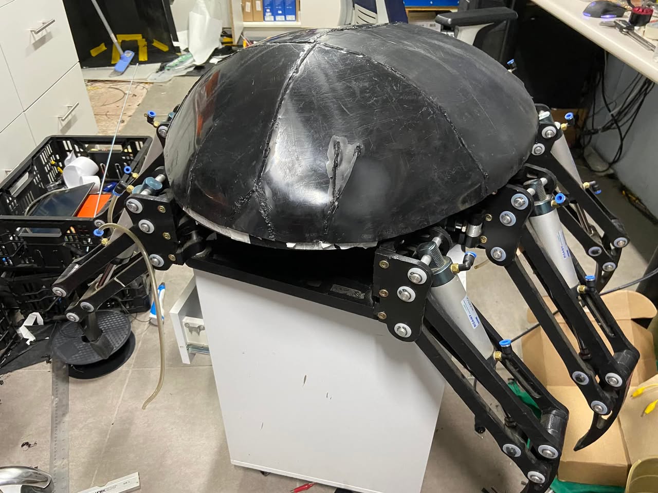 Redback with the new body cover fitted.