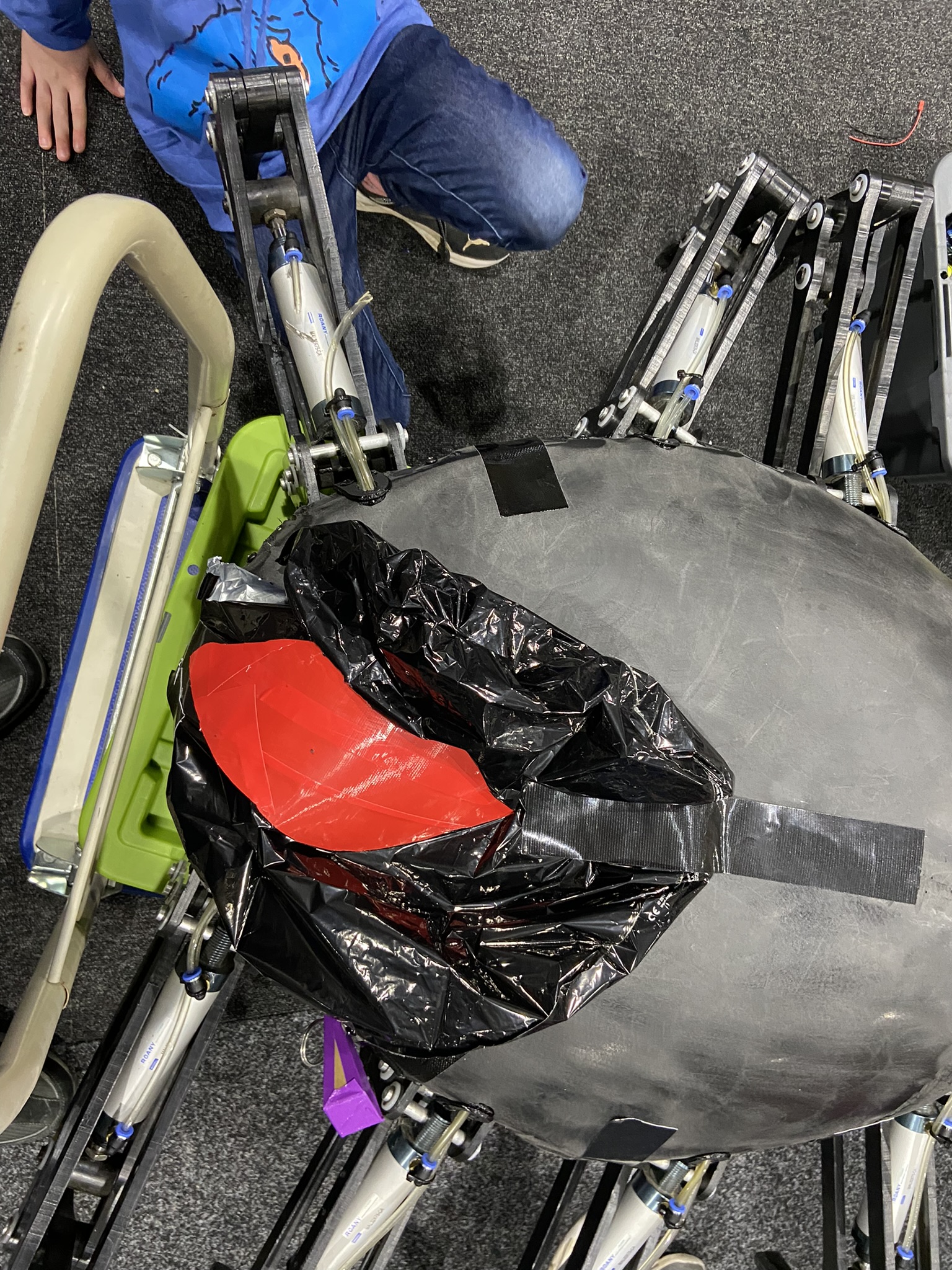 Redback after Day 1 fights at Robot Havoc 5.